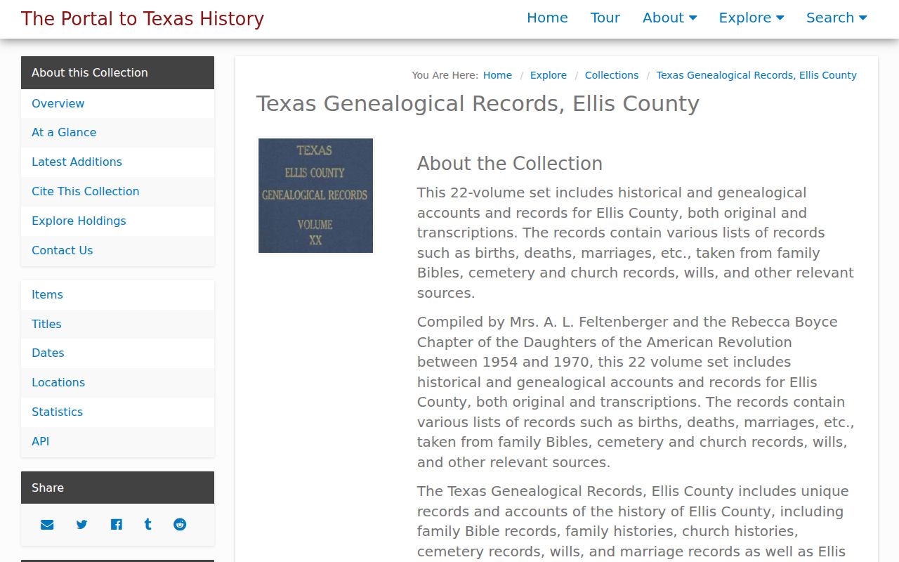 Ellis County city directory companion in digitized genealogy collection
